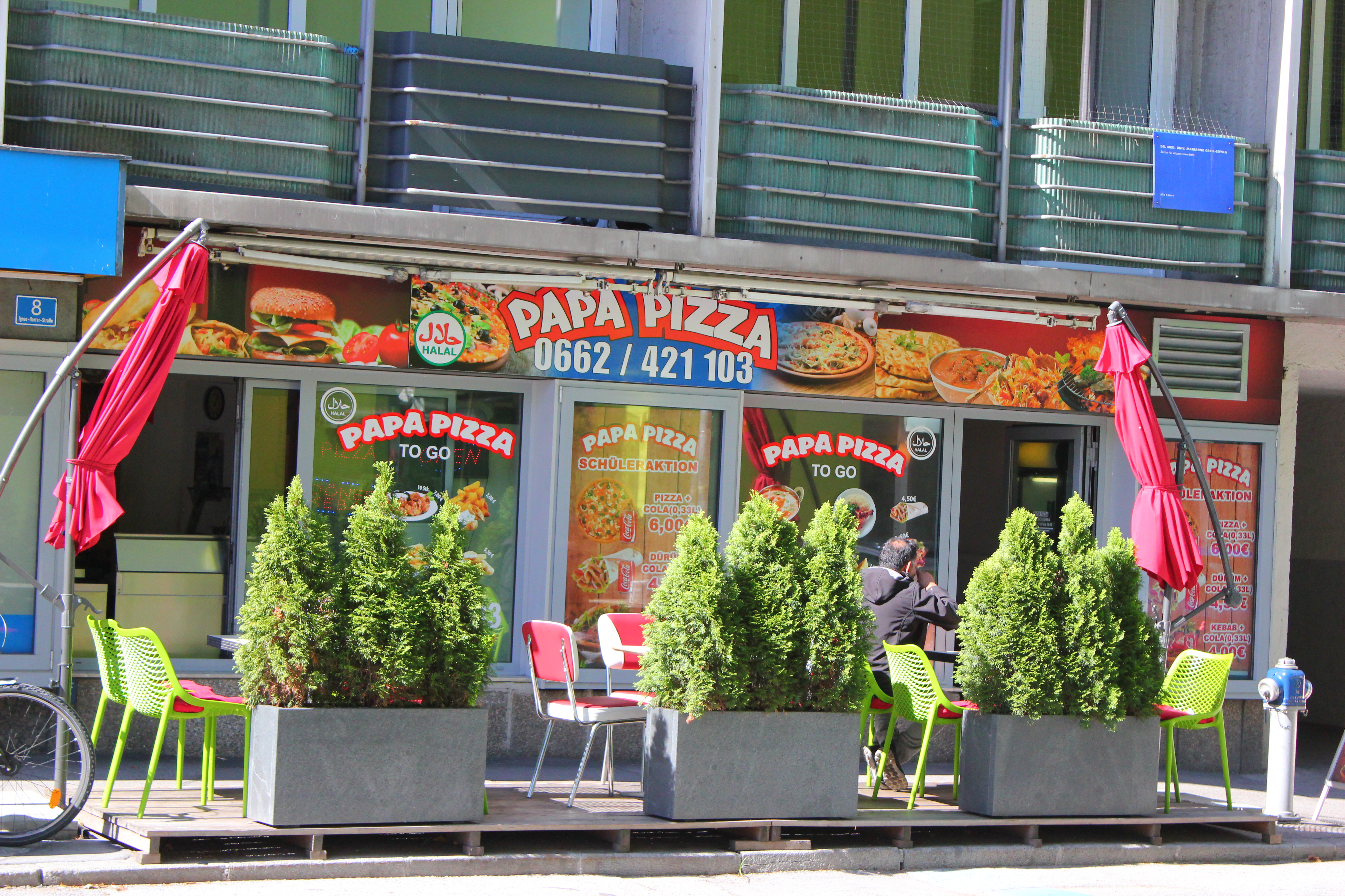 Essen-gehen - PLZ 5026 (Österreich) - Papa Pizza